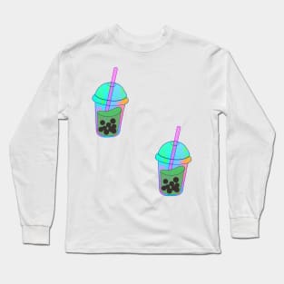 Bff Bubble Tea Long Sleeve T-Shirt